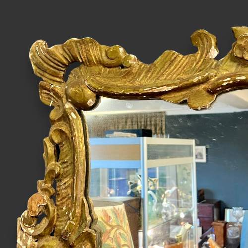 18th Century Carved Italian Mirror image-2