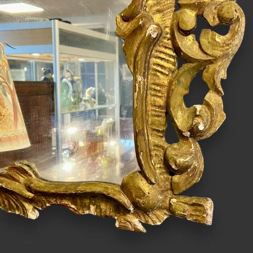 18th Century Carved Italian Mirror image-5
