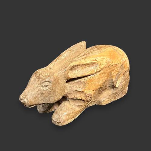 French Wooden Rabbit image-2