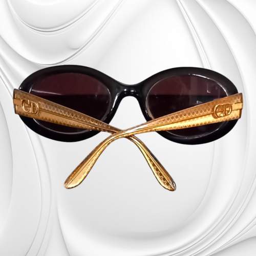 Rare Retro Christian Dior Magnified Reading Sunglasses image-2