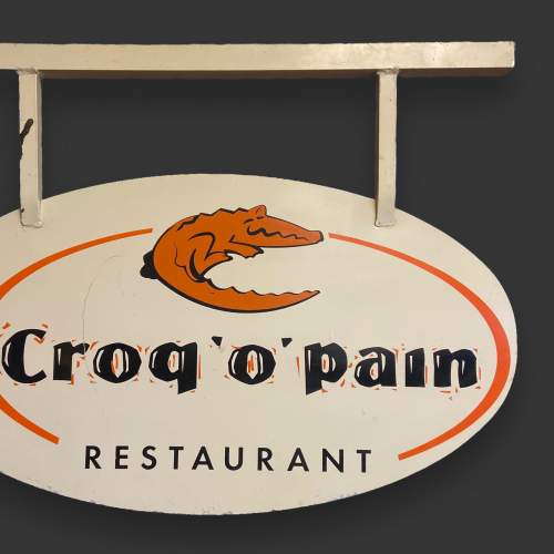 French Restaurant Metal Sign image-2