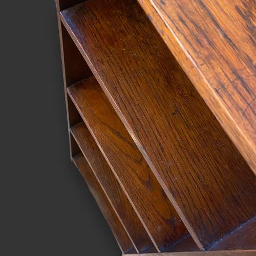 Art Deco Wooden Bookcase image-4