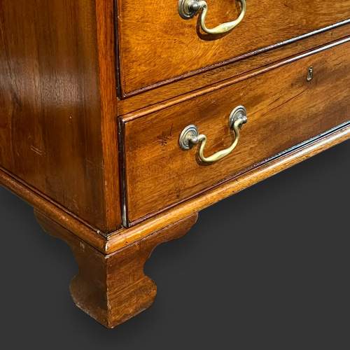 Small 19th Century Mahogany Chest of Drawers image-6