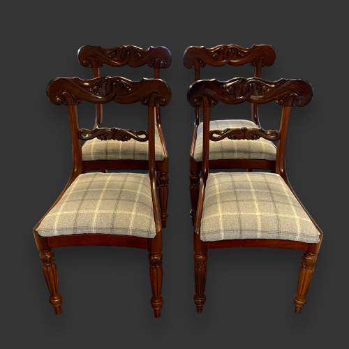 Set of Four William IV Dining Chairs image-1