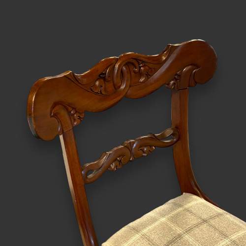 Set of Four William IV Dining Chairs image-4