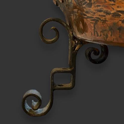 Huge 18th Century Copper Cauldron image-2