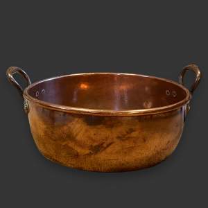 Benham & Froud Very Large 19th Century Copper Jam Pan