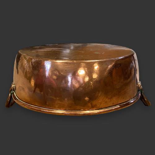 Benham & Froud Very Large 19th Century Copper Jam Pan image-4