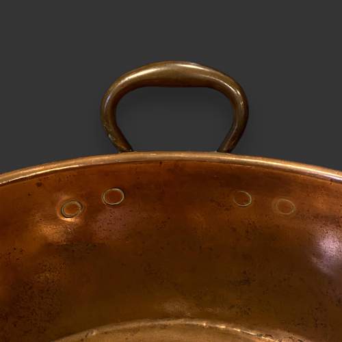 Benham & Froud Very Large 19th Century Copper Jam Pan image-6