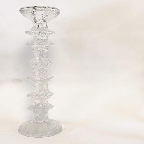 Timo Sarpaneva Set of Four Iittala Glass Candlesticks image-5
