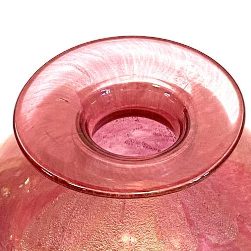 Isle of Wight Azurene Globular Glass Vase image-2