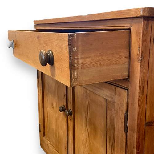 19th Century Rustic Pine Dresser Base image-2