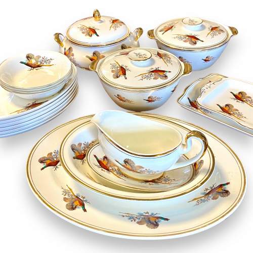 20th Century Sheridan Dinner Service - Pheasant Pattern image-1