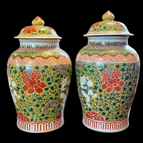 Pair of Large 20th Century Chinese Temple Jars image-4