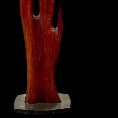 Abstract Rosewood Sculpture image-2