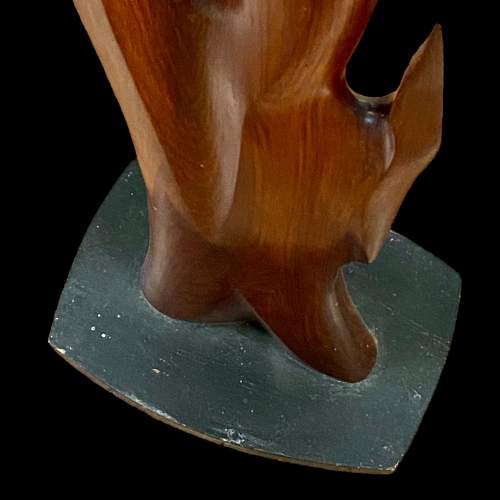 Abstract Rosewood Sculpture image-4