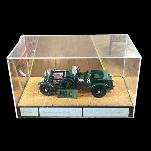 Museum Cased Scale Model of a 1930s 4.5l Blower Bentley image-2