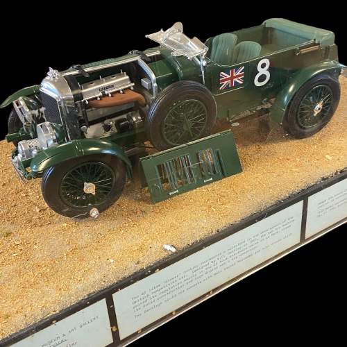Museum Cased Scale Model of a 1930s 4.5l Blower Bentley image-3