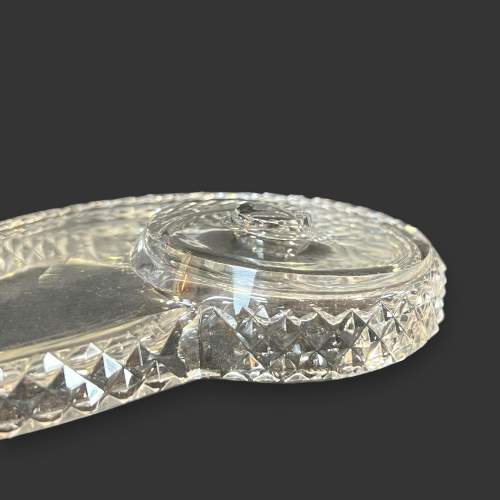 Rare Silver Plate and Crystal Caviar Dish image-5