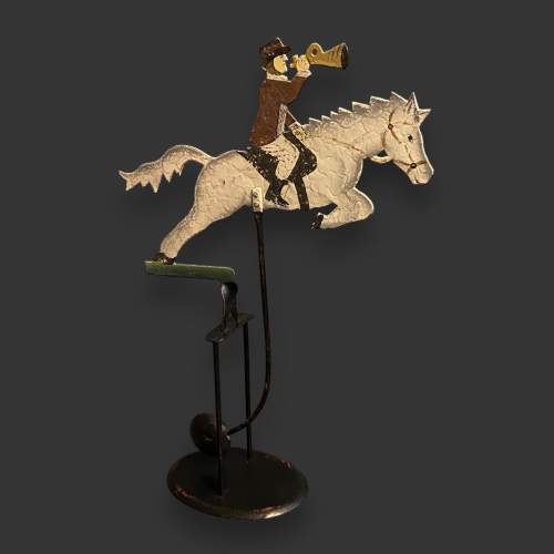 Vintage Horse & Rider Pendulum Toy image-4