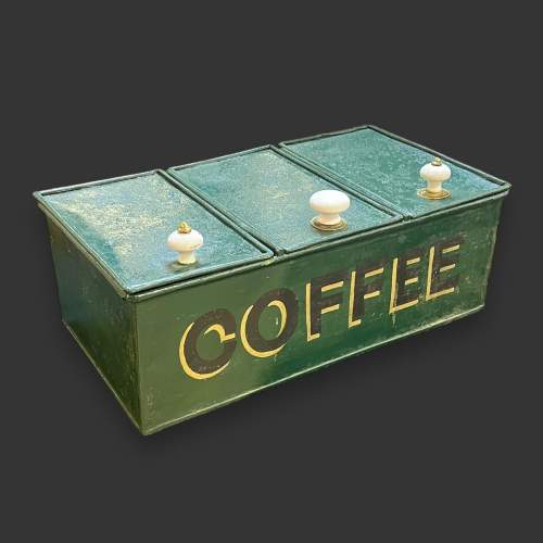 Green Painted Coffee Shop Dispenser image-1