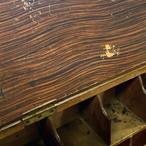 Victorian Pine Clerks Desk on Stand image-4