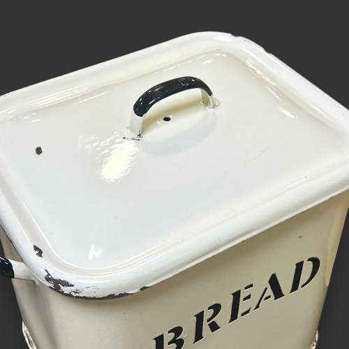 Vintage Enamel Bread Bin image-3