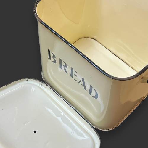 Vintage Enamel Bread Bin image-4