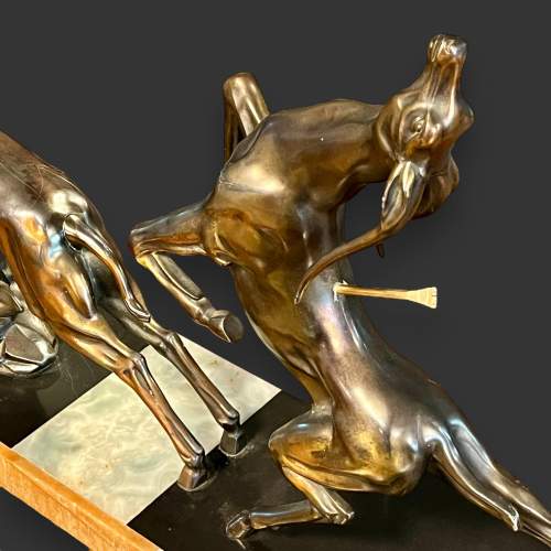 Art Deco Gazelle Figures by Limousin image-5