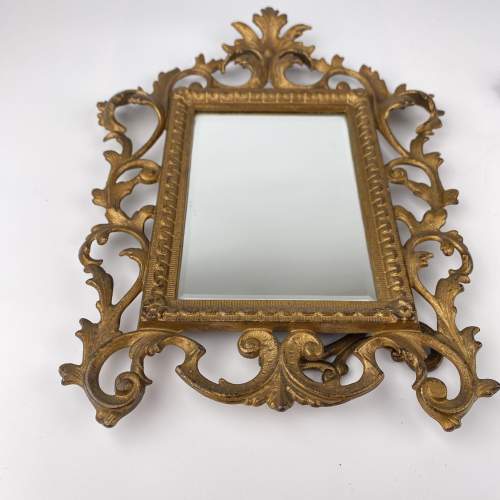 Pair of Victorian Gilt Rococo Style Table Mirrors image-4