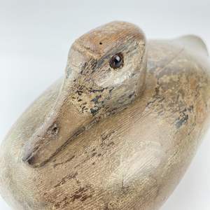 Large Decoy Duck with Wonderful Character