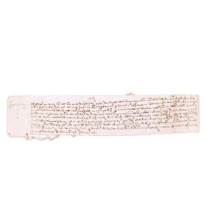 Antique 16th Century Handwritten Latin Document