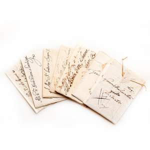 Group of Antique Early 17th Century Italian Merchant Letters