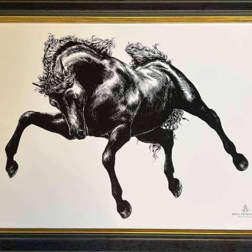 Royal Crown Derby Equus Plaque image-3