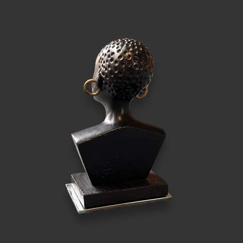 Hagenauer Bronze Bust of a Woman image-4