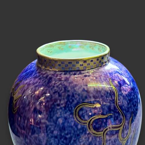 Wedgwood Celestrial Dragon Lustre Temple Jar image-2