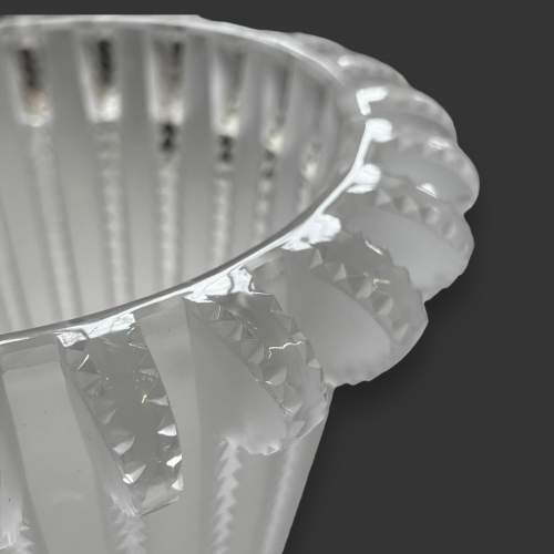 Lalique Royat Frosted Glass Vase image-2