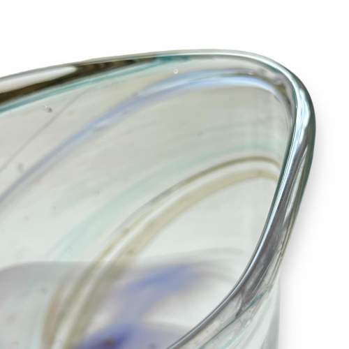 Samuel J Herman Signed Glass Vase image-4