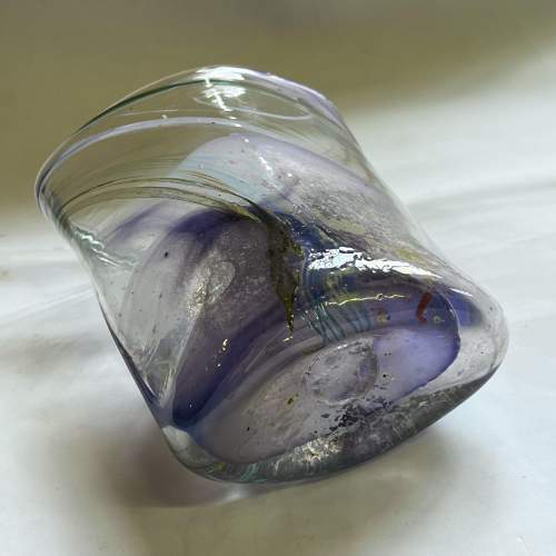 Samuel J Herman Signed Glass Vase image-6