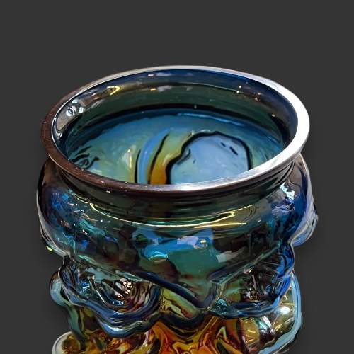 Jan Gabrhel Glass Cherub Vase image-2