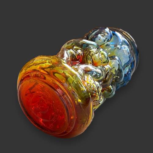 Jan Gabrhel Glass Cherub Vase image-5