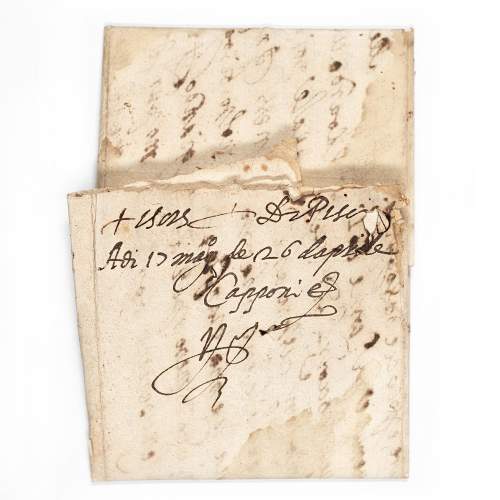 Antique 16th Century Italian Merchant Letter image-2