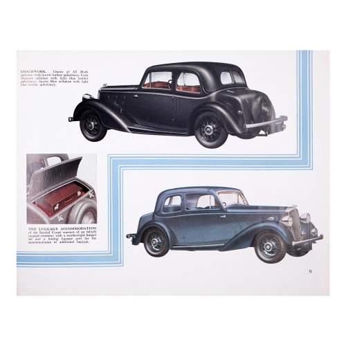 Original 1935 Brochure for Morris Cars image-5