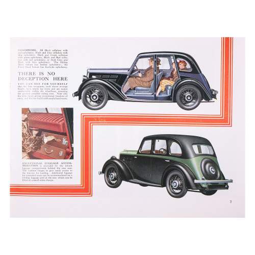 Original 1935 Brochure for Morris Vehicles image-5