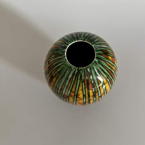 Anita Harris Brimstone Delta Art Pottery Vase image-2