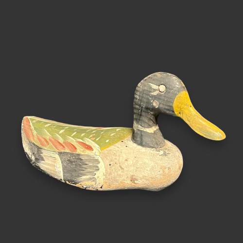 Painted Decoy Duck image-1