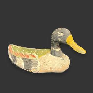 Painted Decoy Duck