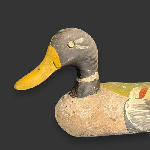 Painted Decoy Duck image-3