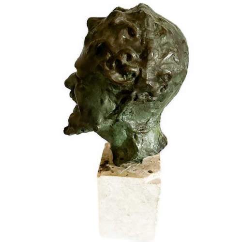 Giuseppe Renda Italian 1859-1939 - Pan Bronze Sculpture image-3