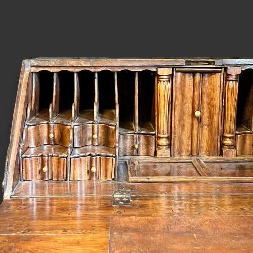 Queen Anne Period Oak Desk image-3